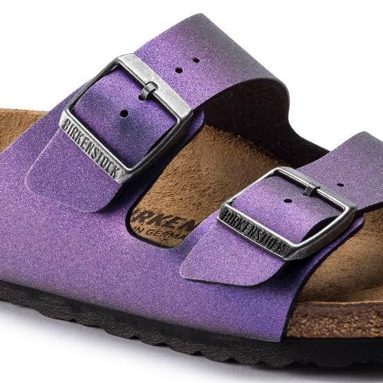 birkenstock violet metallic