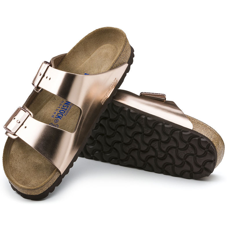 birkenstock copper soft footbed