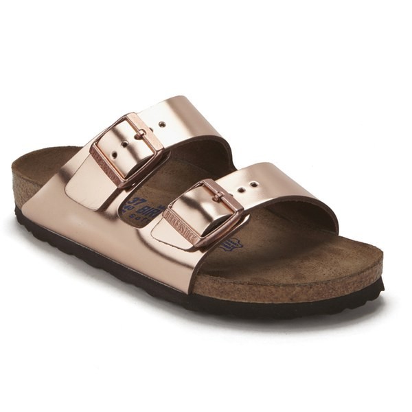 birkenstock copper soft footbed