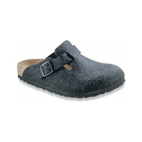 birkenstock boston wool felt anthracite