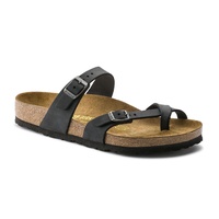 MAYARI OILED LEATHER BLACK